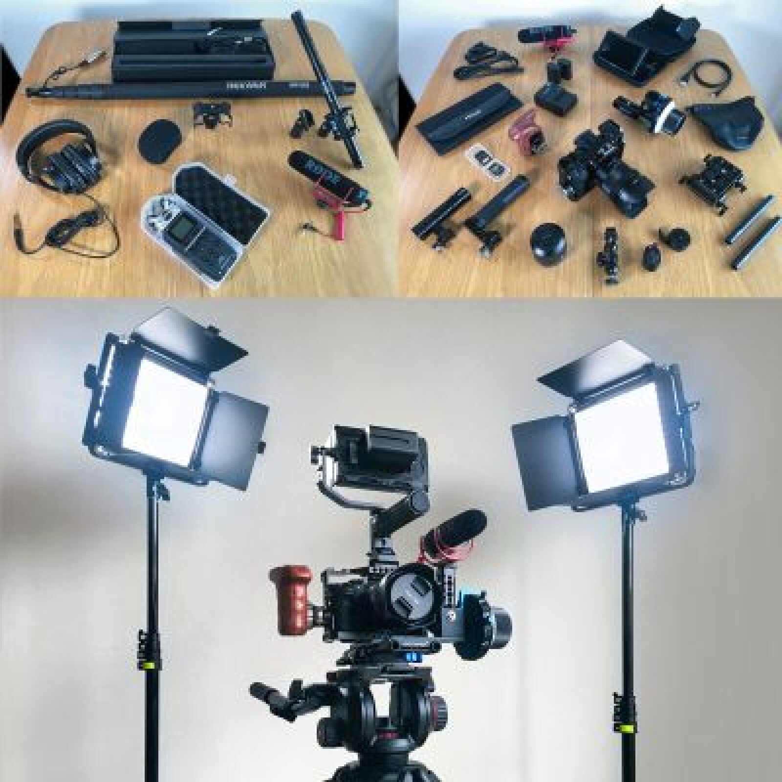 PACK TOURNAGE COMPLET  - Video / Audio (SON) / Lumières - Photo 1 sur 9