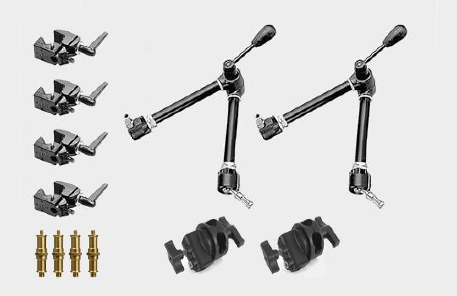 MANFROTTO - 4x SUPER CLAMP + 2x BRAS MAGIQUE - Photo 1 sur 1