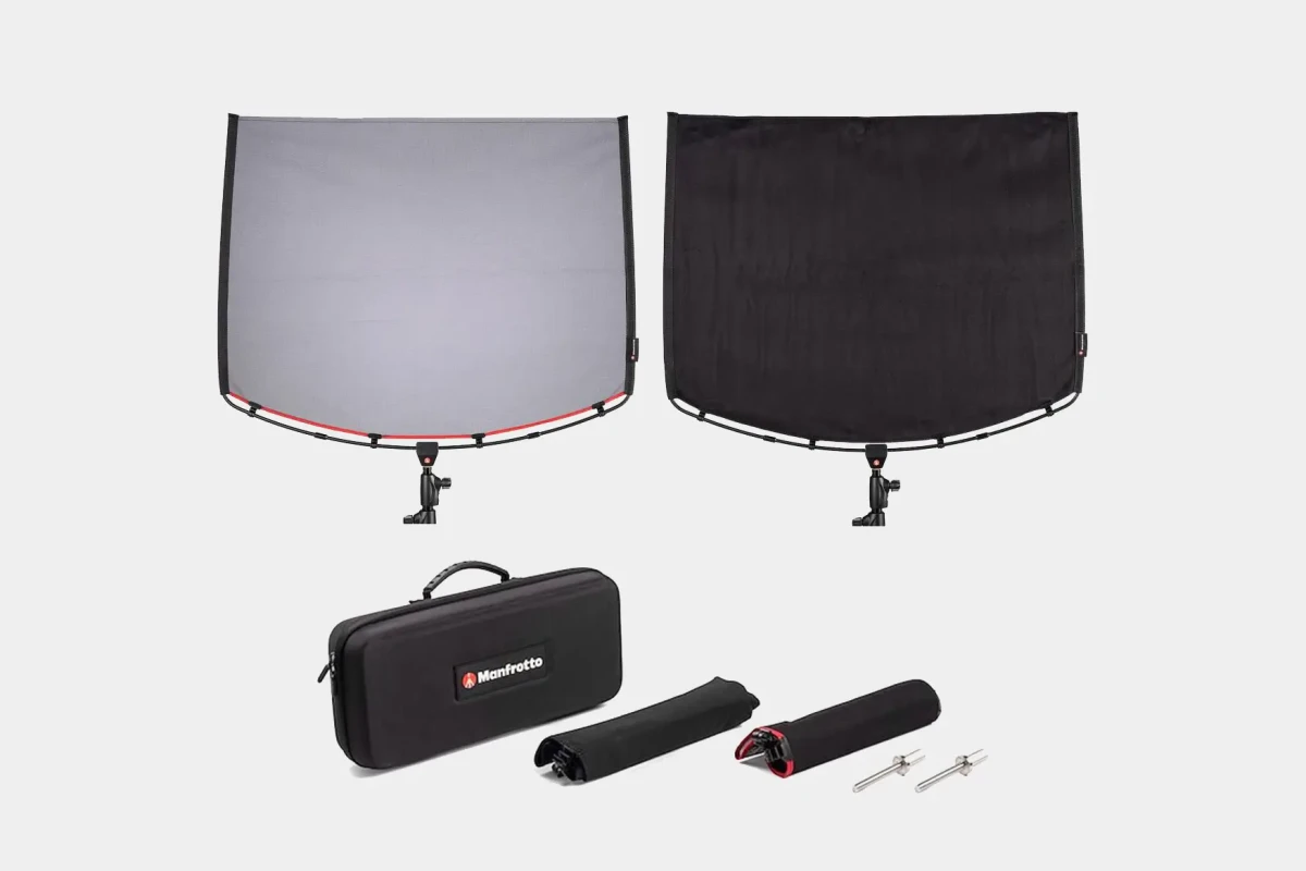 Location MANFROTTO LR1912 Rapid Flag Kit 60x90cm - Lightyshare