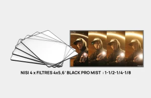 Location Kit Filtres NISI 4,5x5,6 Black Pro Mist