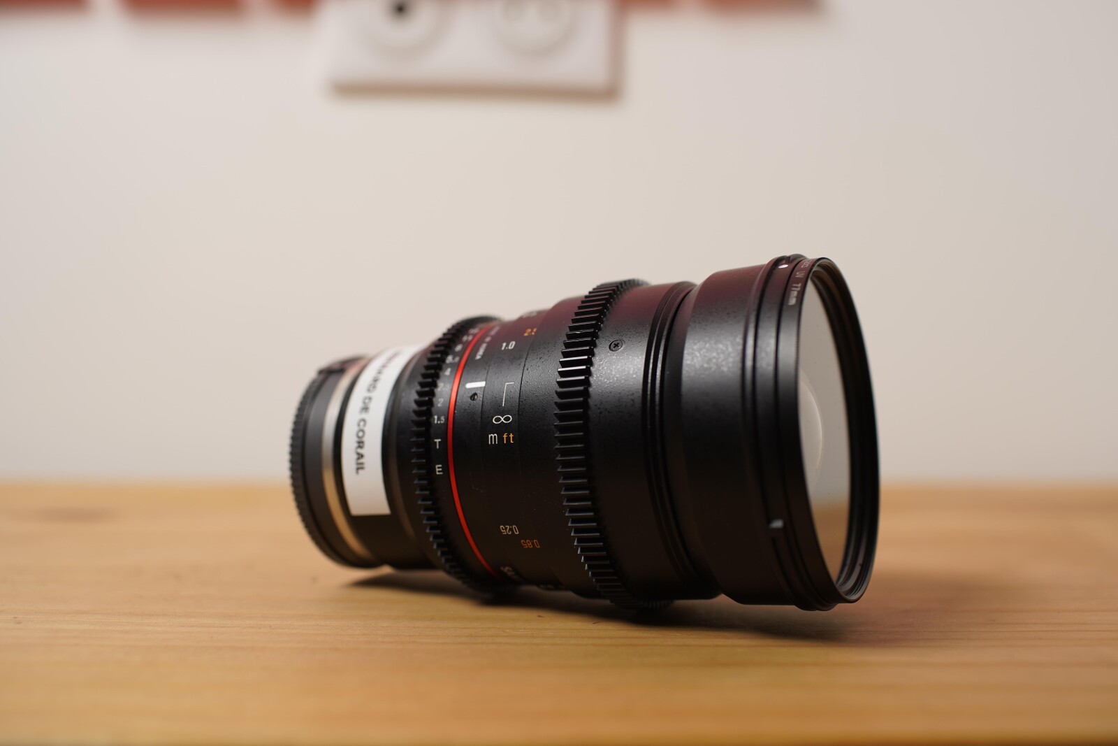 Objectif Samyang 24mm T1.5 VDSLR II monture SONY E - Photo 3 sur 4