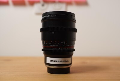 Location Objectif Samyang 85mm T1.5 VDSLR II monture SONY E