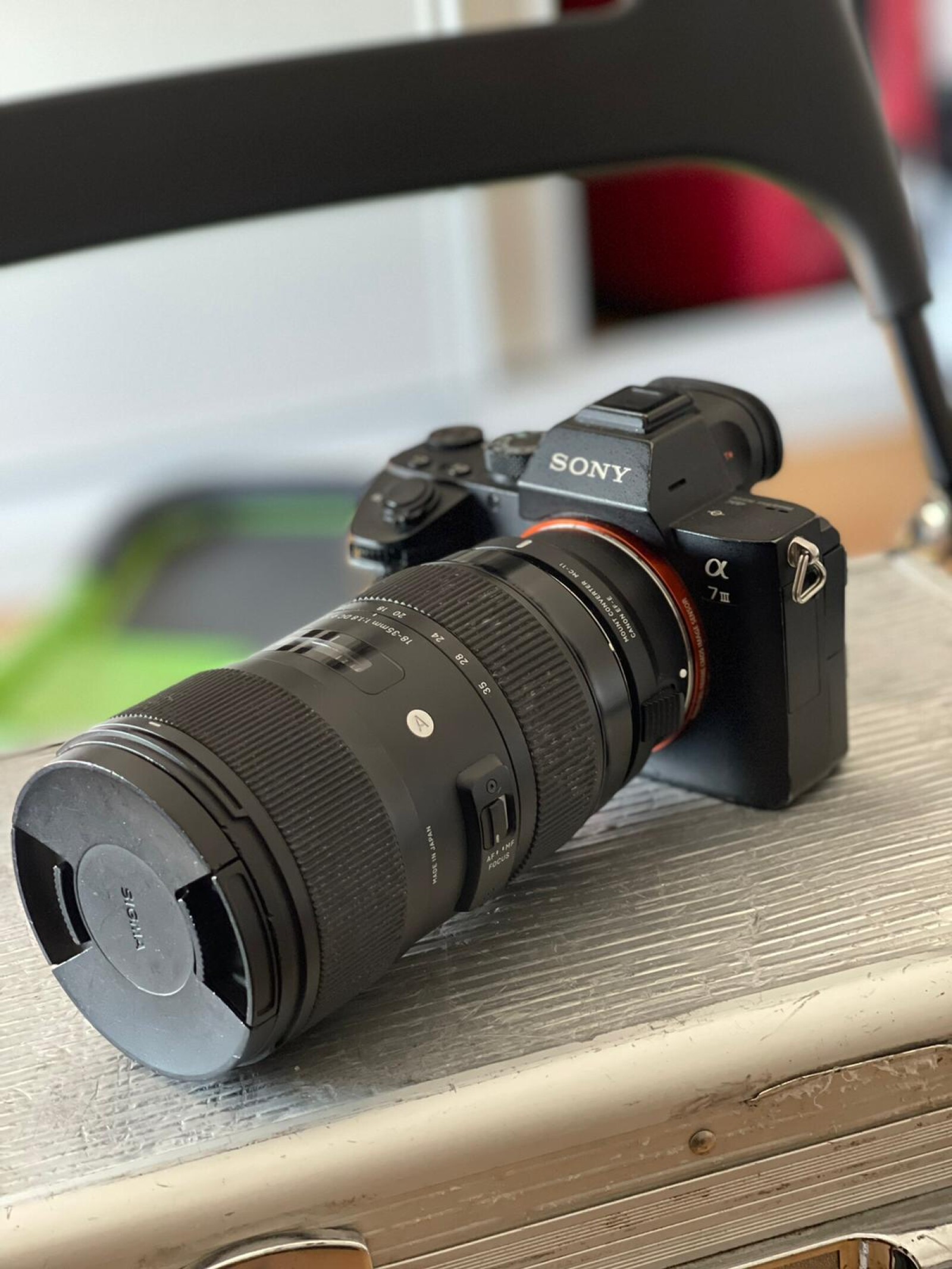 Sony Alpha 7iii +  Sigma  18-35mm F1.8 DC HSM + Bague CANON EF- E - Photo 1 sur 4