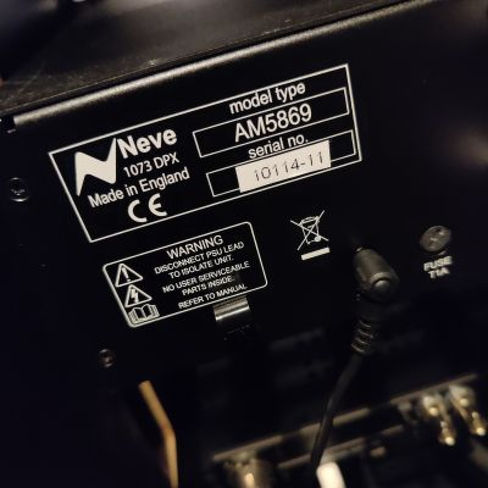Préampli et EQ Neve 1073 DPX - Photo 3 sur 4