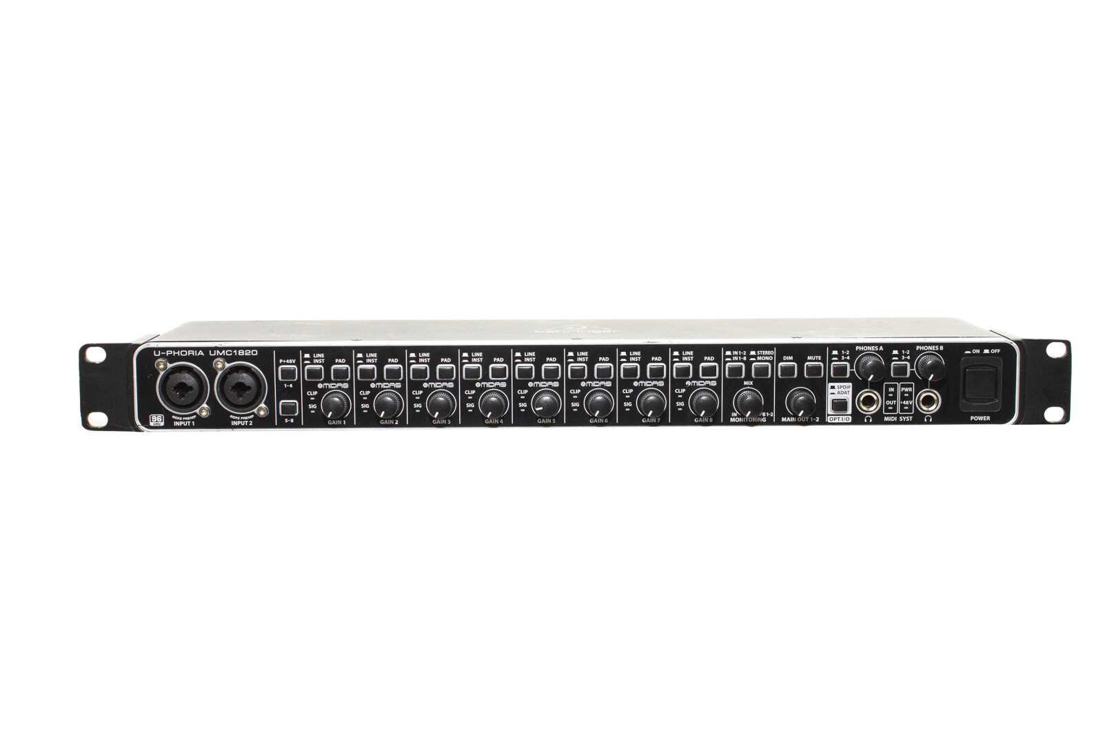 Behringer UMC1820 - Photo 6 sur 7
