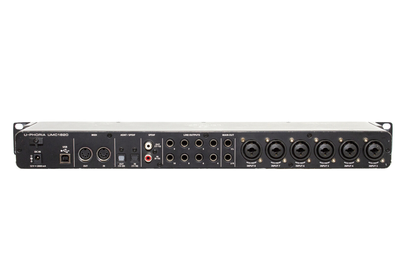 Behringer UMC1820 - Photo 2 sur 7