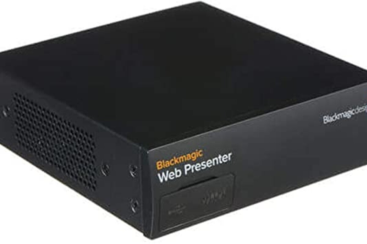 Location Boitier Streaming Black Magic Web Presenter - Lightyshare