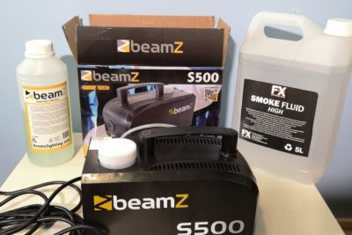 Location Machine à brouillard BeamZ S500 - Lightyshare