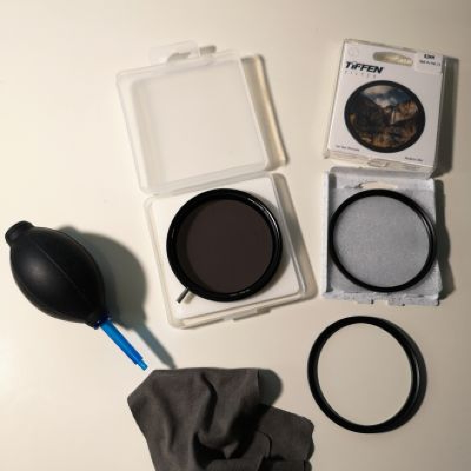 Filtre NiSi Filtre ND-Vario Pro 82mm + Tiffen Black Pro-mist 1/4 82mm - Photo 1 sur 1