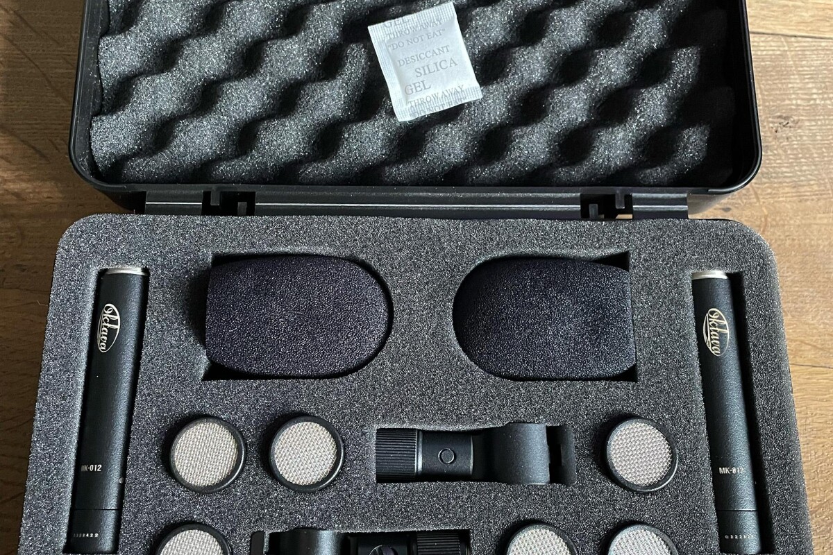 Location Paires micros stéréo Oktava MK-012 + 3 capsules - Lightyshare