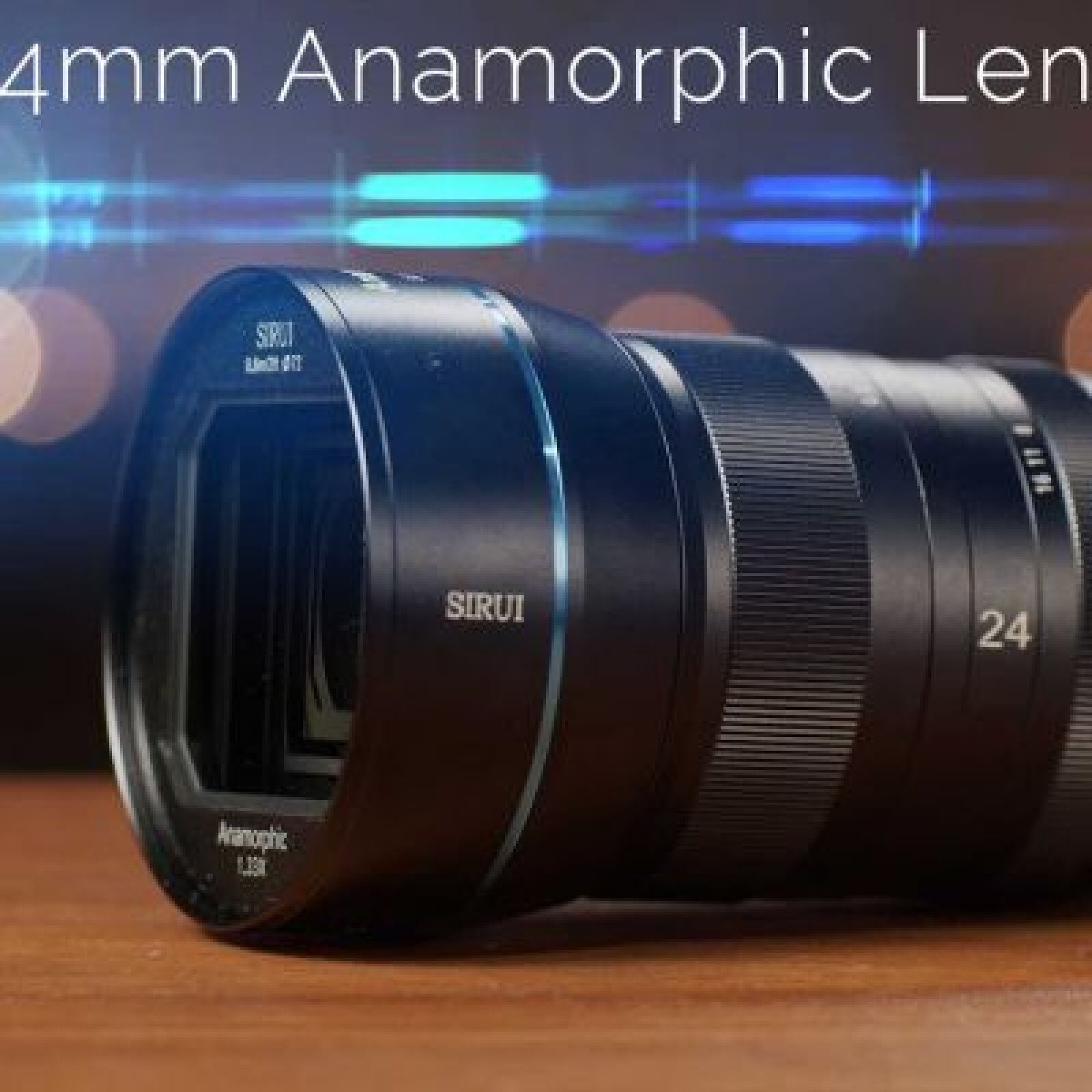 Objectif  anamorphique Sirui 24mm F2.8 1.33x - Photo 1 sur 5