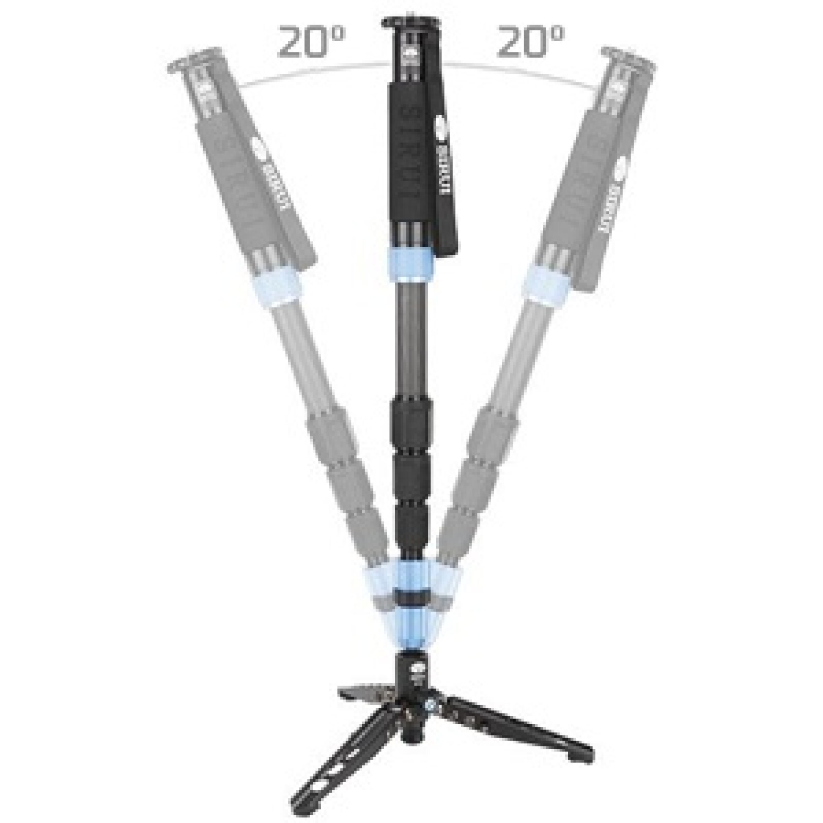 Sirui monopod aluminium SI-P204SR - Photo 2 sur 3