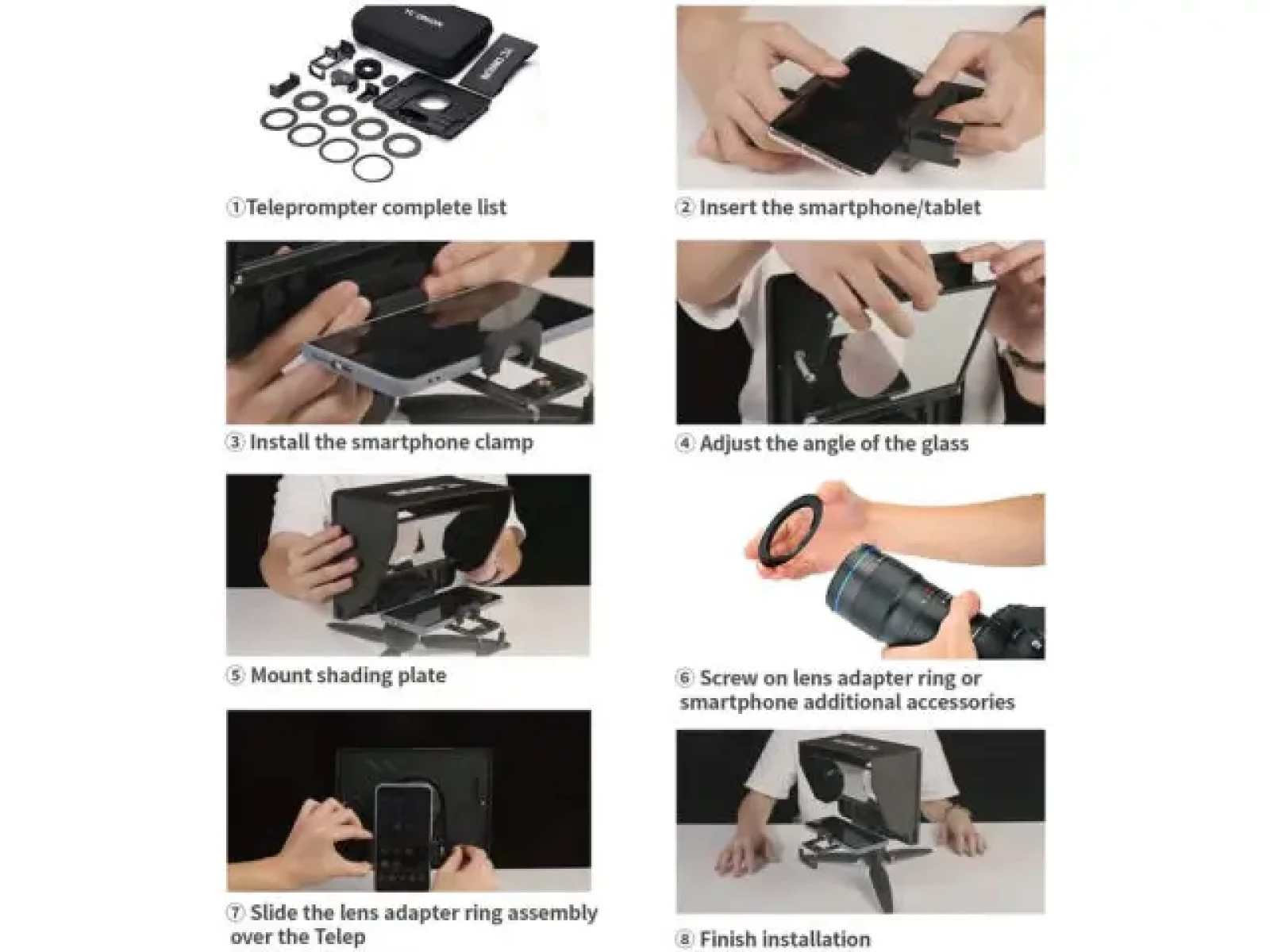 YC Onion Teleprompter - Photo 6 sur 7