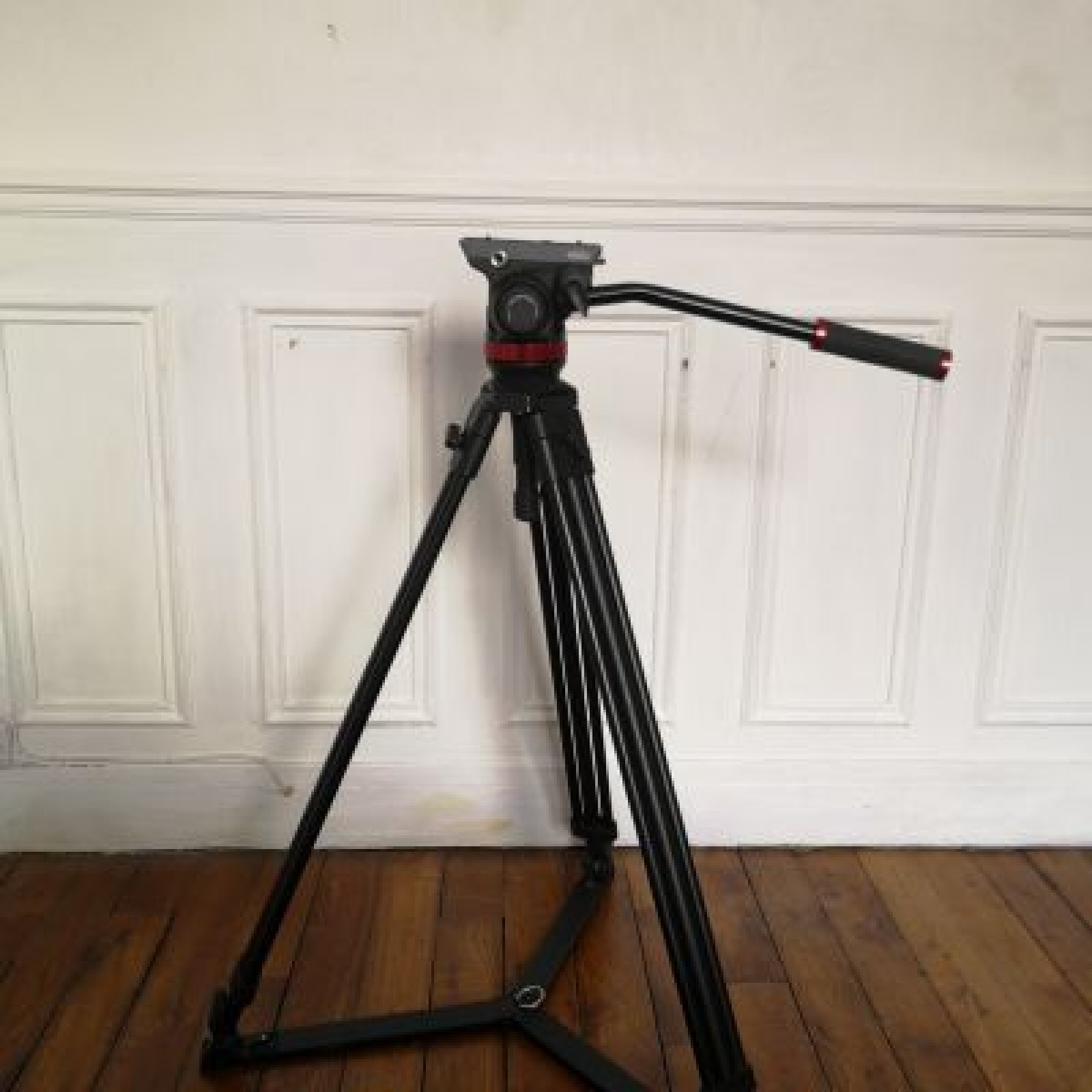 Trépied sattler + tête manfrotto MVH502A - Photo 1 sur 5
