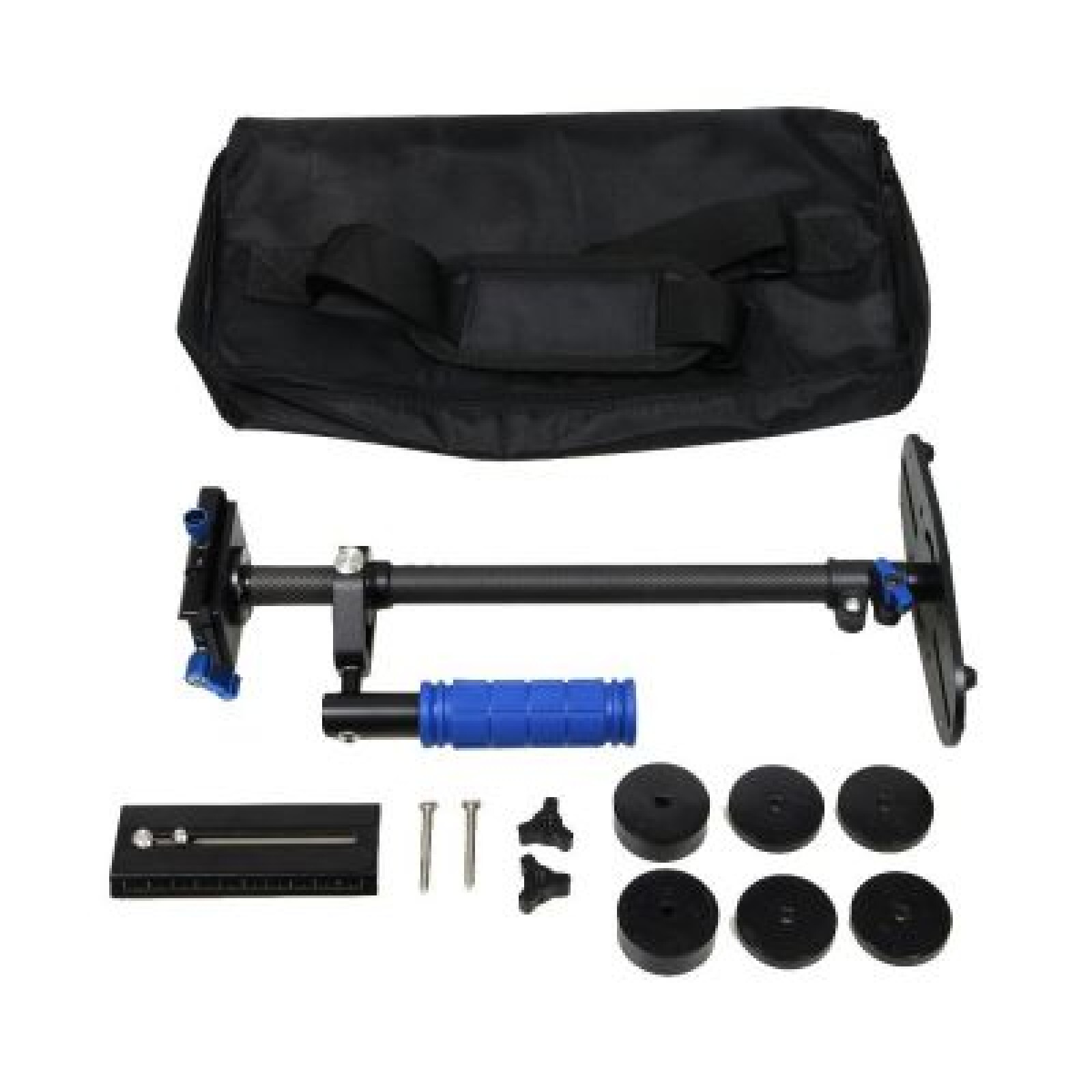 Kit  DSLR : TARION Stabilisateur 60 cm   + WALIMEX PRO slider 100cm - Photo 3 sur 3