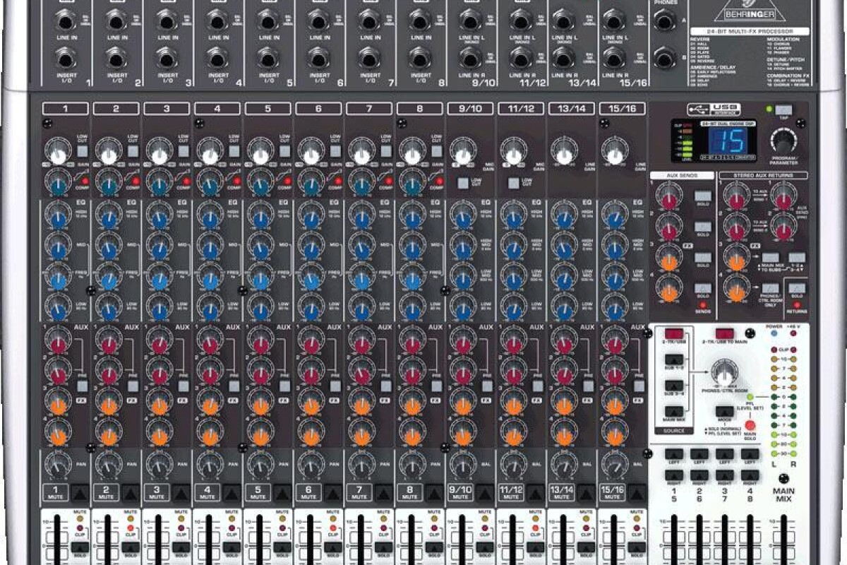 Location Console analogique Behringer Xenyx 2442 USB - Lightyshare