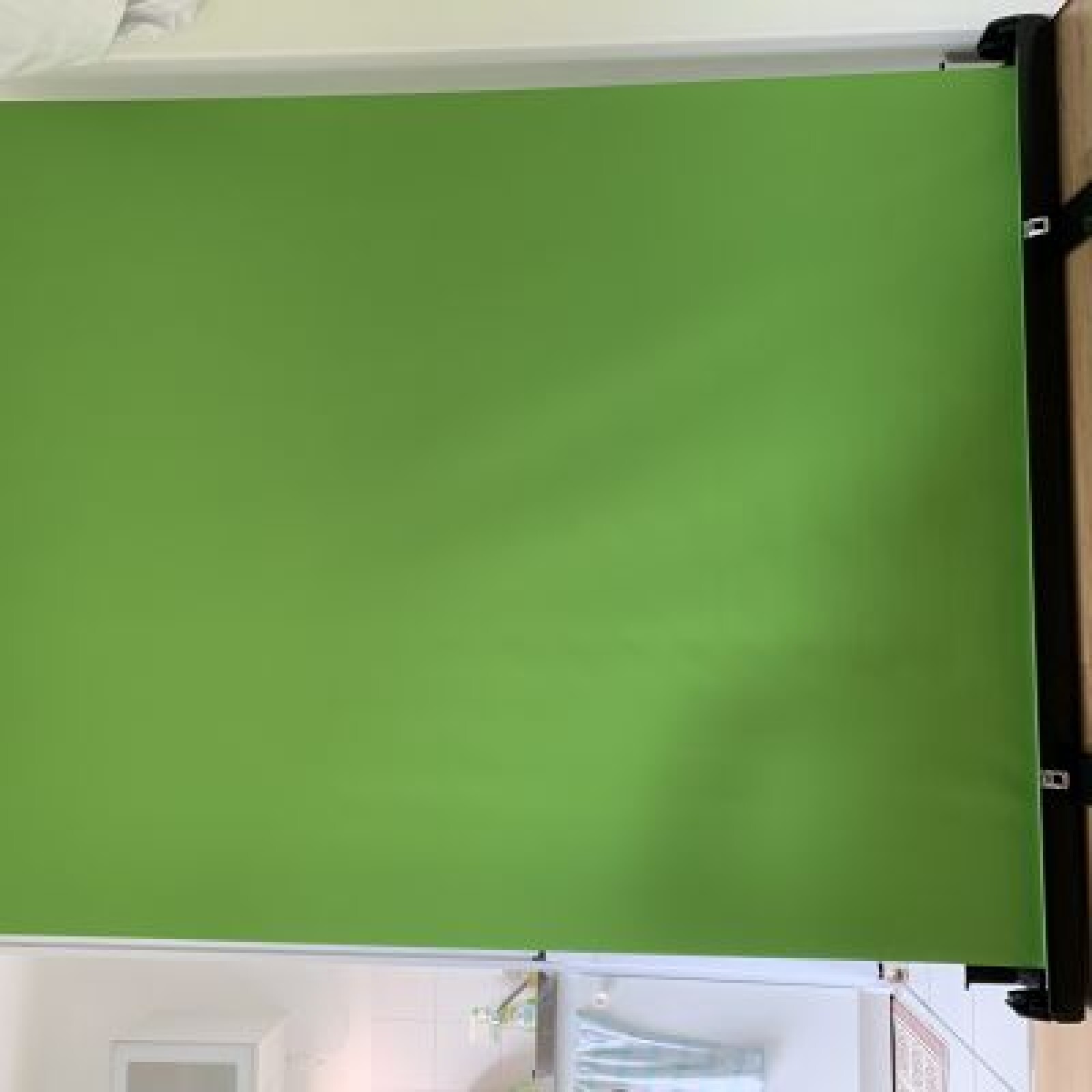 Fond vert rétractable OPLITE 148 vs 190 cm - Photo 1 sur 4