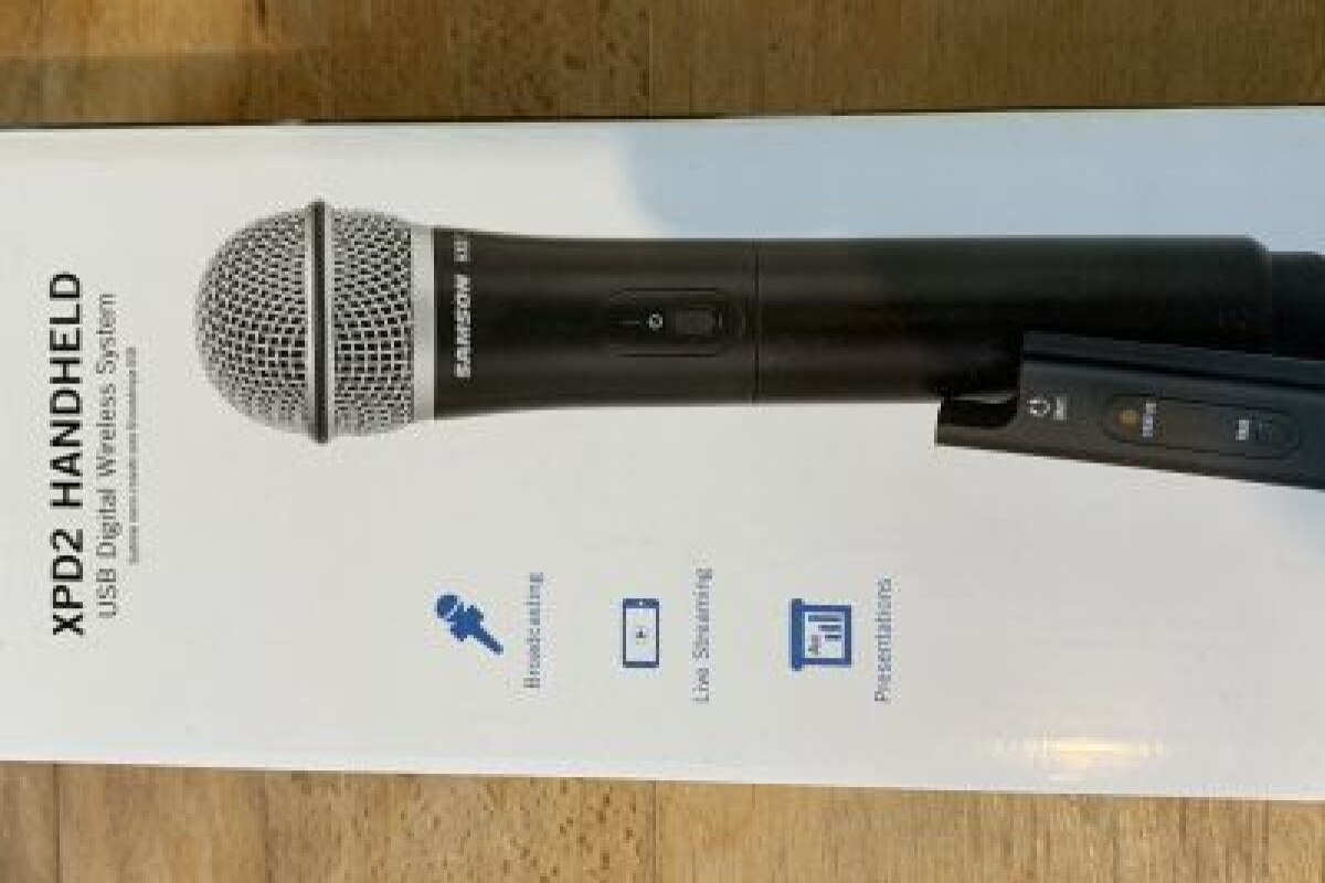 Location Micro main SAMSON sans fil compatible smartphone, appareils photos - Lightyshare