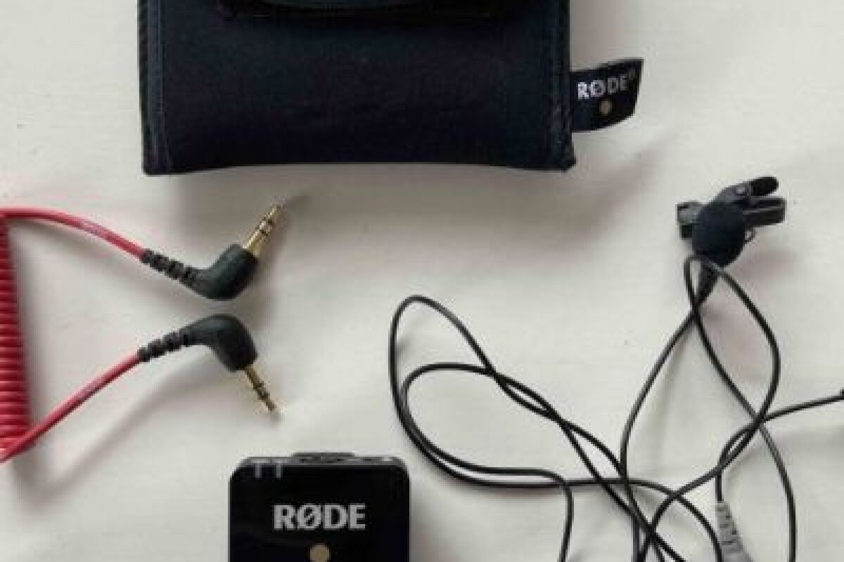 Location Rode Wireless Go + micro cravatte - Lightyshare