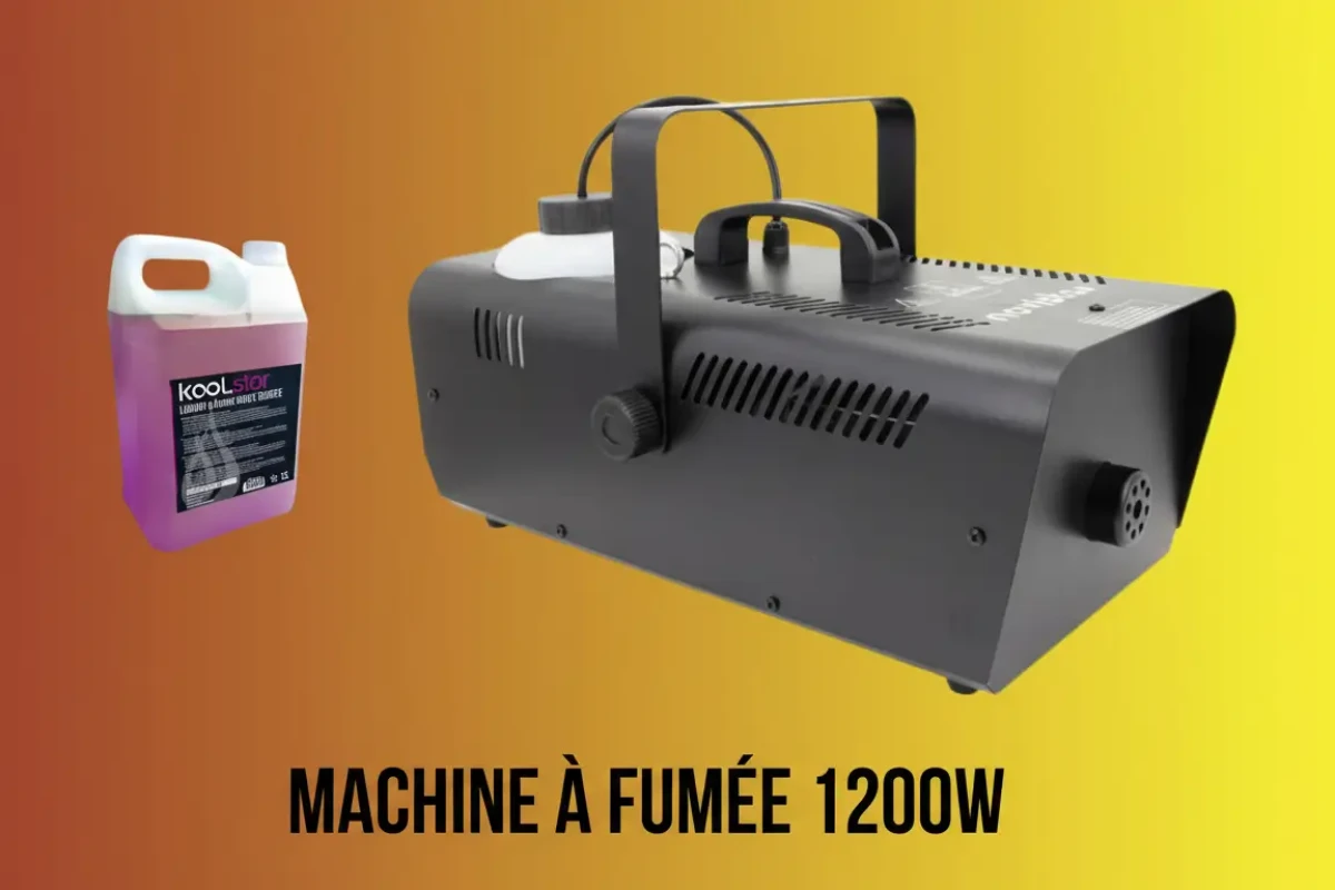 Location Machine à fumée 1200W - Lightyshare