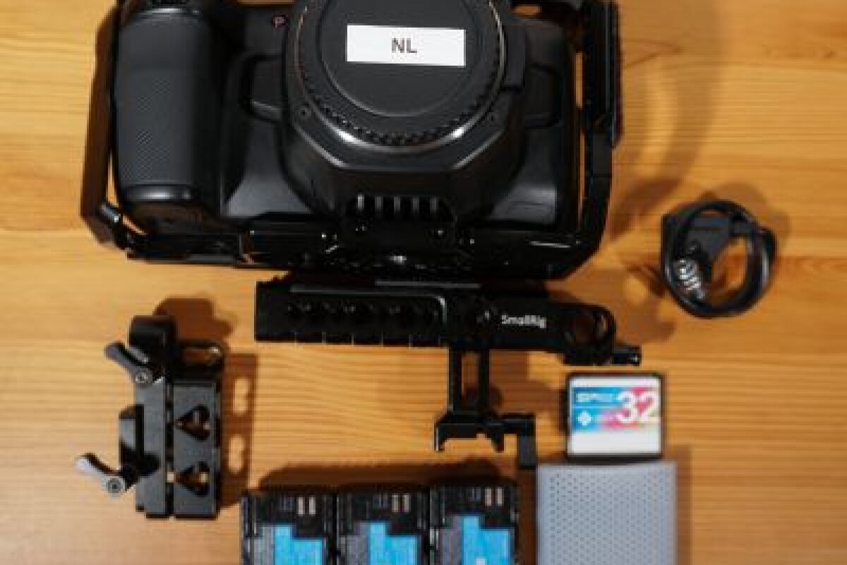 Location Blackmagic Pocket CC 6K - PACK - Lightyshare