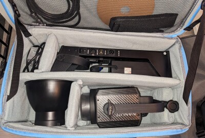 Location Projecteur Nanlite LED Forza 300 avec trépied, softbox et boule chinoise 