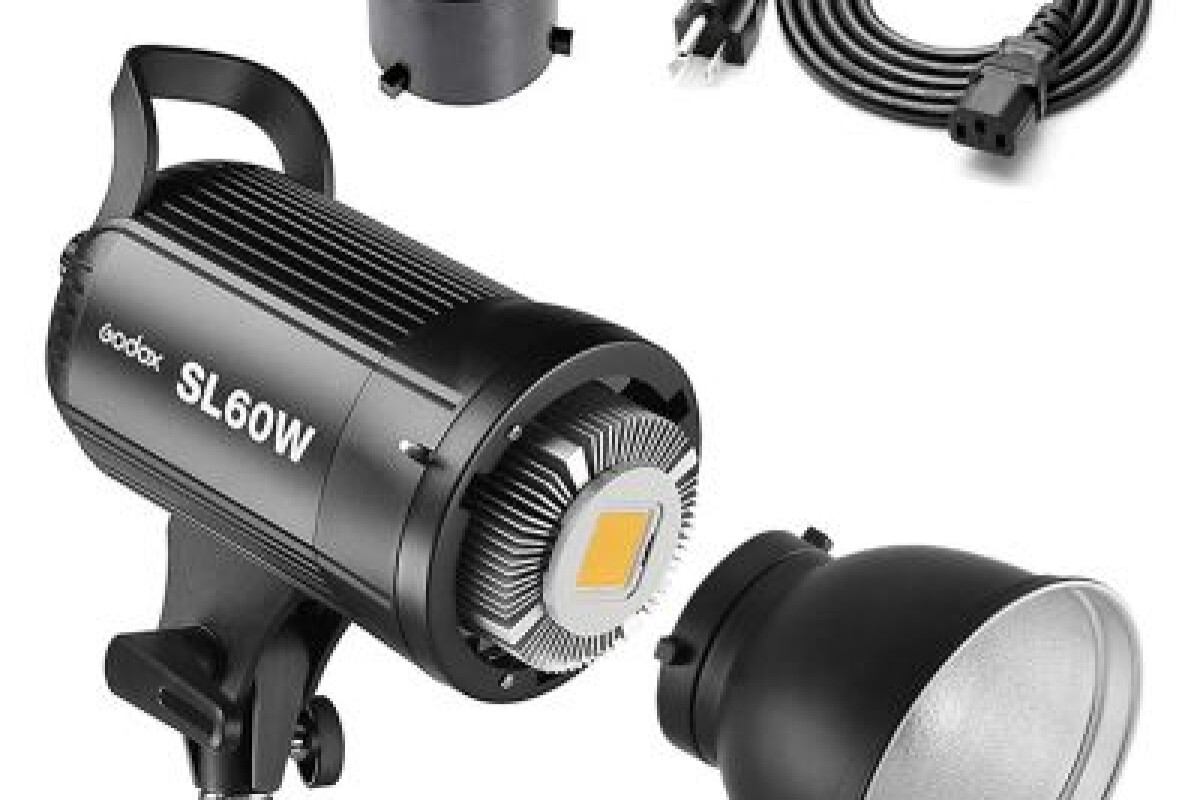 Location Projecteur LED Godox SL60W + Pied Lumière 260cm + Soft box 65cm dépliage rapide + Honey grid - Lightyshare