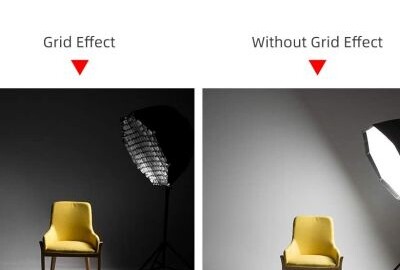 Location Projecteur LED Godox SL60W + Pied Lumière 260cm + Soft box 65cm dépliage rapide + Honey grid
