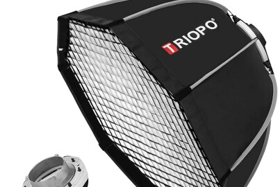 Location Projecteur LED Godox SL150W + Pied Lumière 260cm + Soft box 90cm dépliage rapide + Honey grid