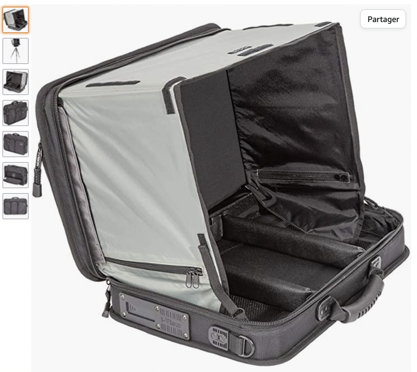 Valise Seaport i-Visor pour MacBook Pro 15" & 17"  + Pied Manfrotto - Photo 3 sur 3