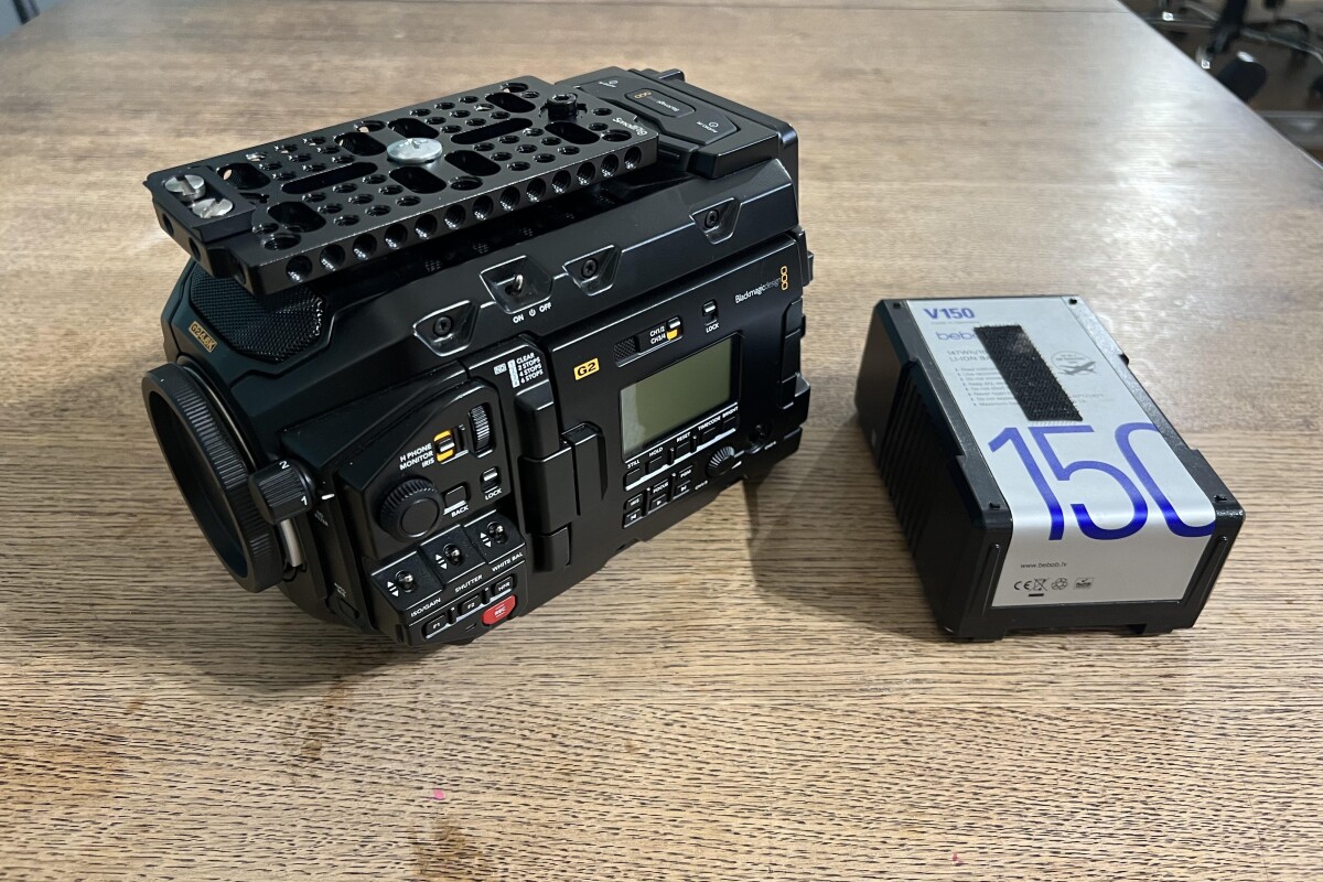 Location Blackmagic ursa mini 4,6K G2 - Lightyshare