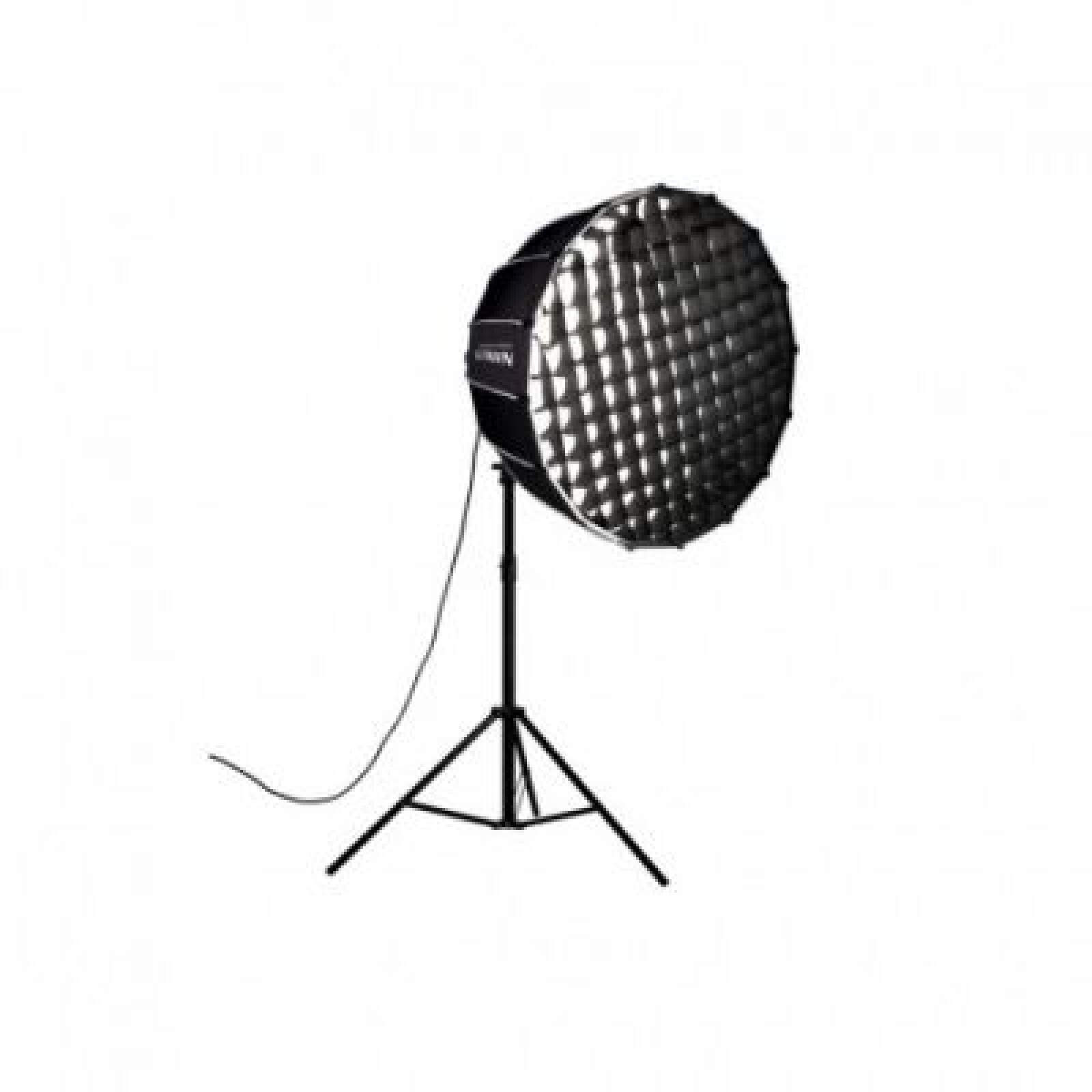NANLITE FORZA 300 / PIED / SOFTBOX 90 CM / GRID - Photo 2 sur 2