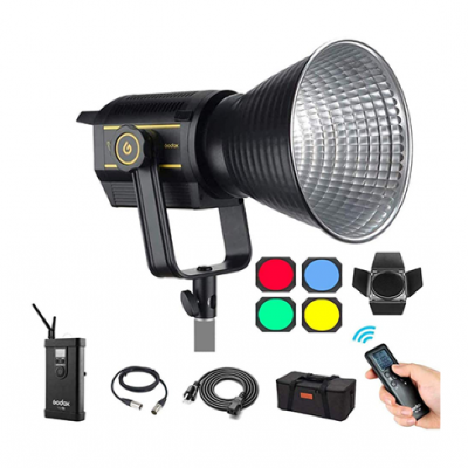 GODOX VL150 x APUTURE LIGHT DOME II x TREPIED - Photo 1 sur 4