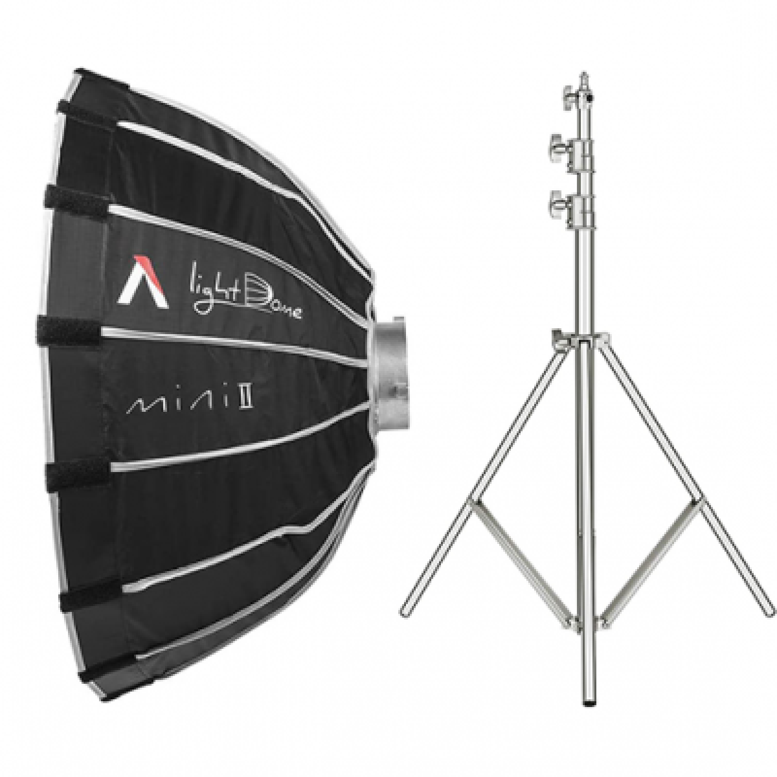 GODOX VL150 x APUTURE LIGHT DOME II x TREPIED - Photo 2 sur 4