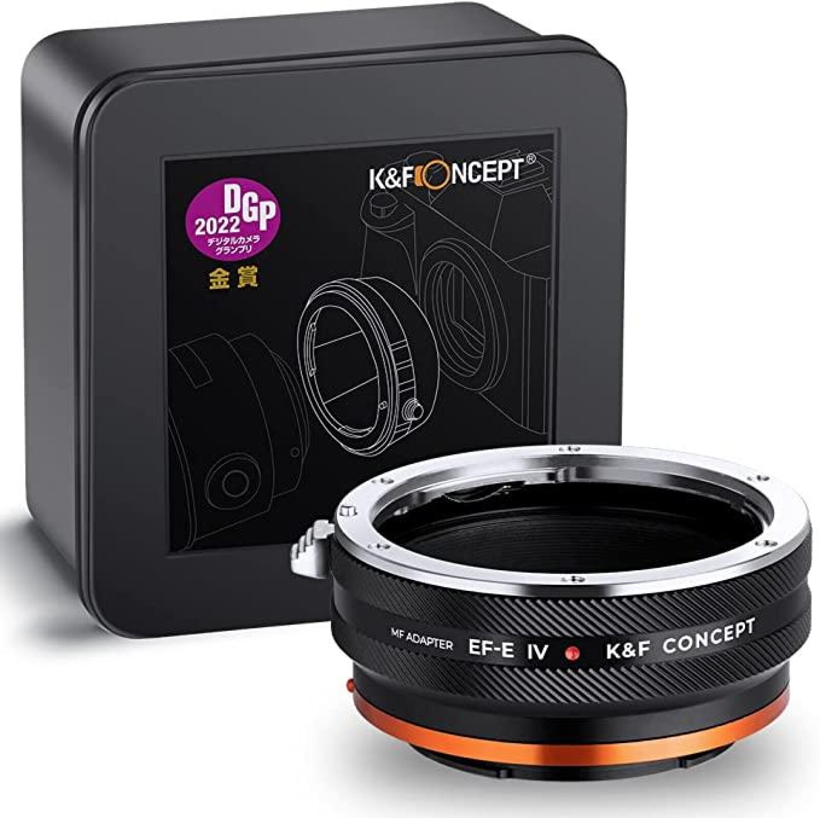 Bague d'adaptation objectif Canon EF vers boitier Sony E - Photo 2 sur 3