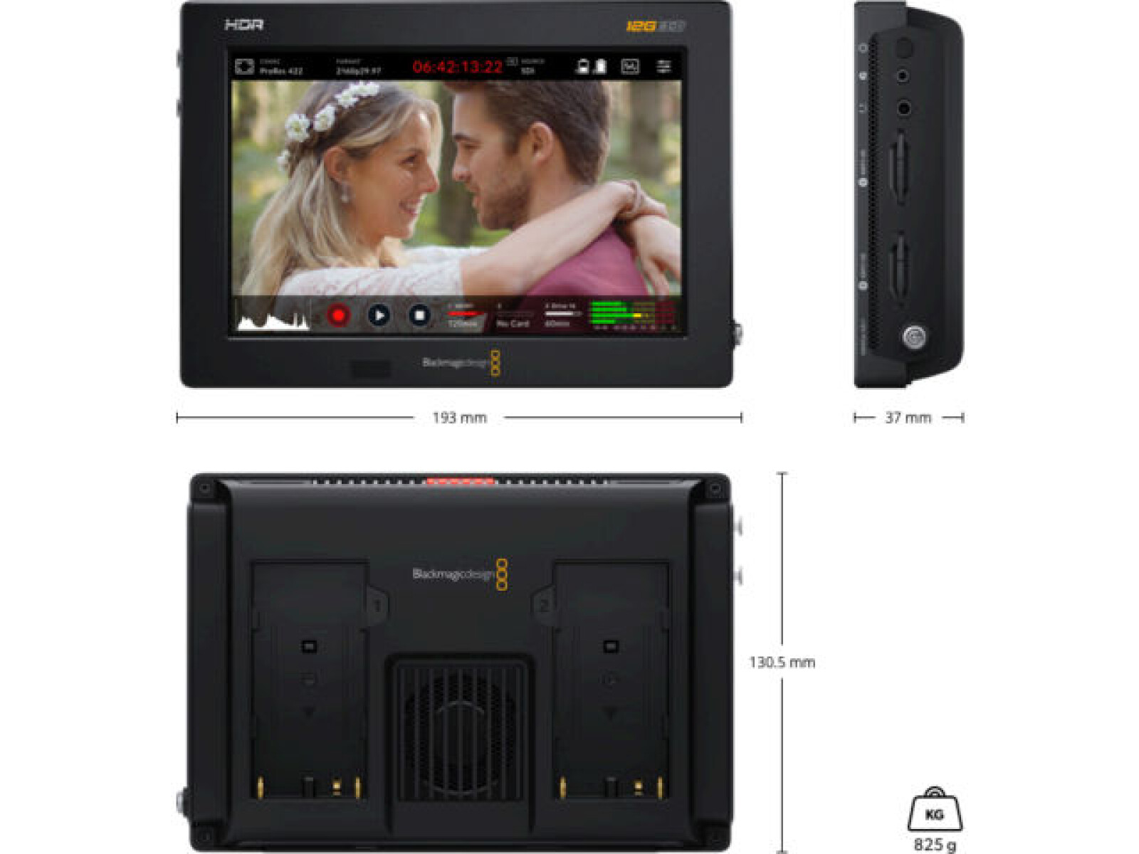 Blackmagic Design Video Assist 7" 12G HDR - Photo 4 sur 5