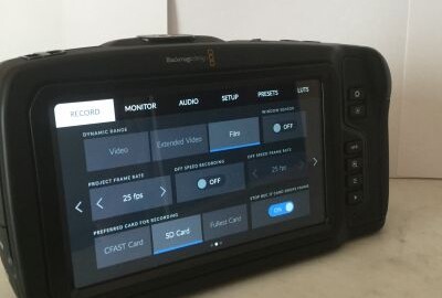 Location Pocket cinema Camera 4K + 5 batterie