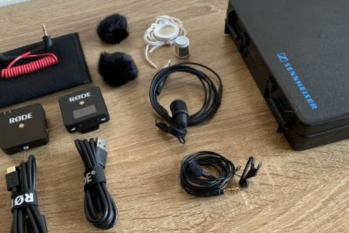Location Micro cravate MKE-40 et HF Rode Wireless go - Lightyshare