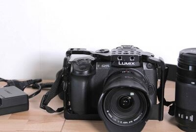 Location Pack ITV - GH5 + 12-35 f2.8 + 35-100 f2.8 + DMW-XLR1 + KM185 + G4 + ME 2