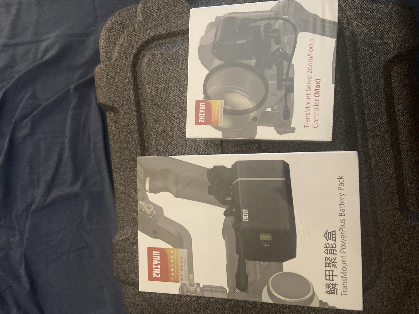 Zhiyun crane 3s+ follow focus + batterie Power + - Photo 3 sur 3