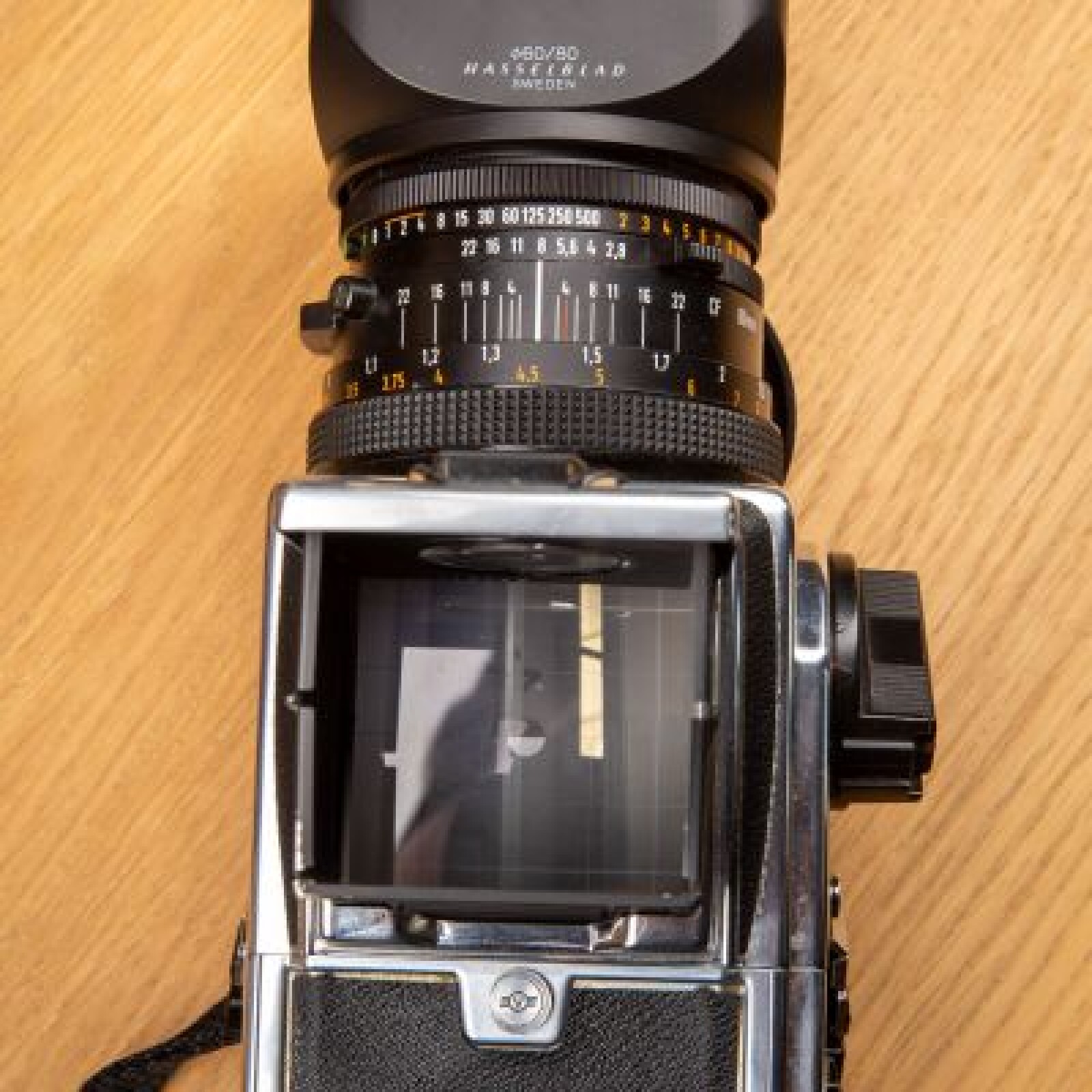 Boitier 6x6 Hasselblad + Plannar 80mm + Viseur Prisme - Photo 2 sur 3