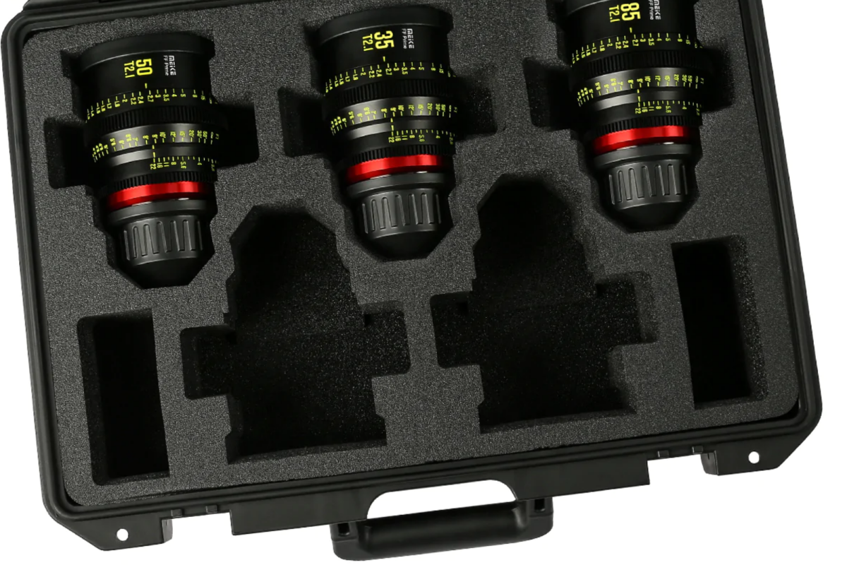 Location Meike Ciné RF Full Frame 24-50-85mm T2.1 - Lightyshare
