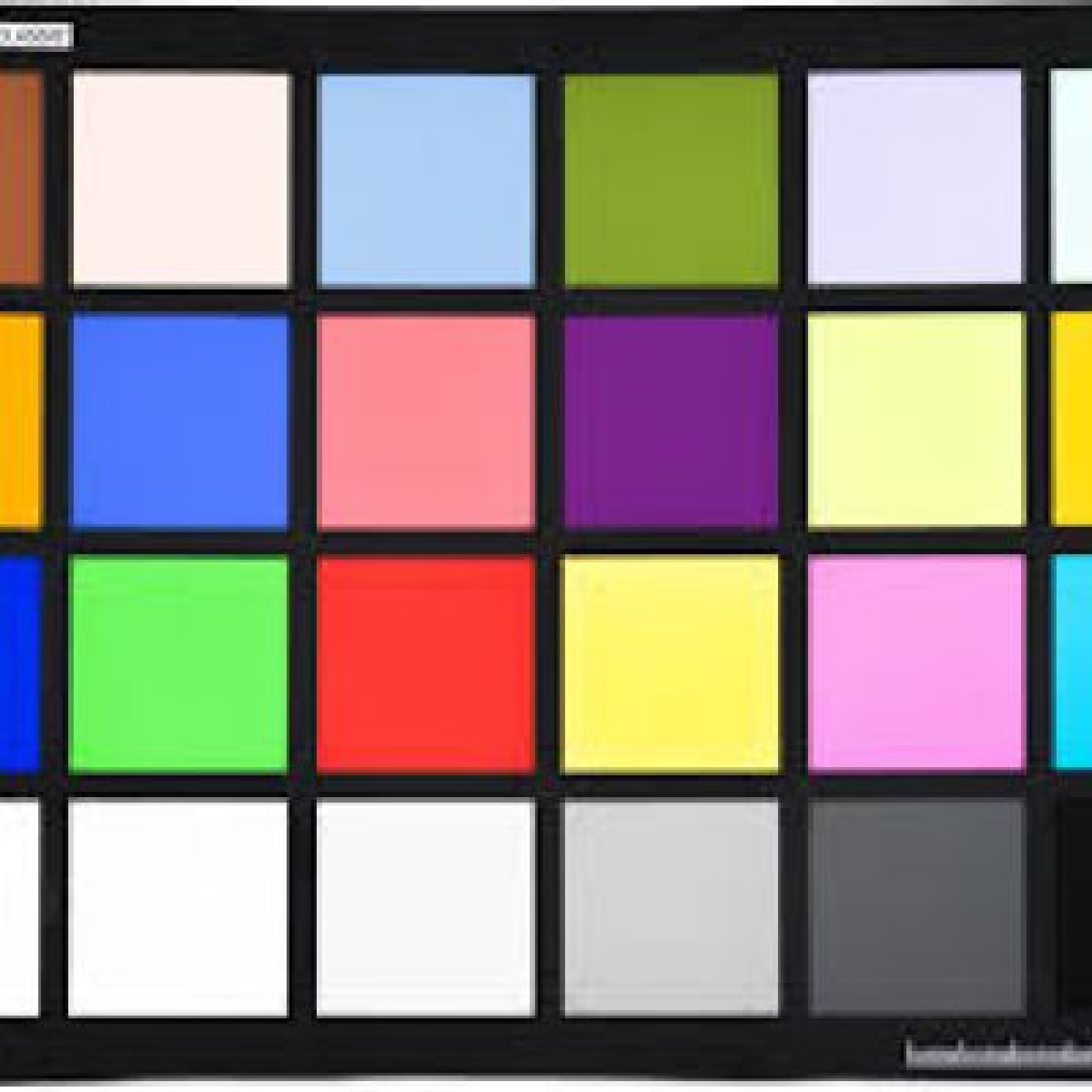 Charte X rite colorchecker classic - Photo 1 sur 1