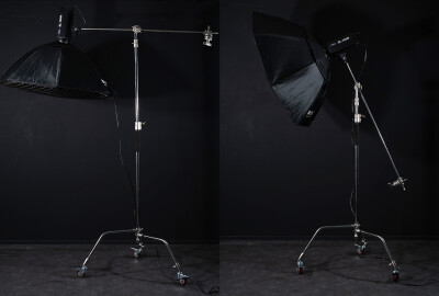 Location  Kit lumière continue- Godox SL150W, softbox Godox 120 cm, nid d'abeille, pied girafe Neewer3m