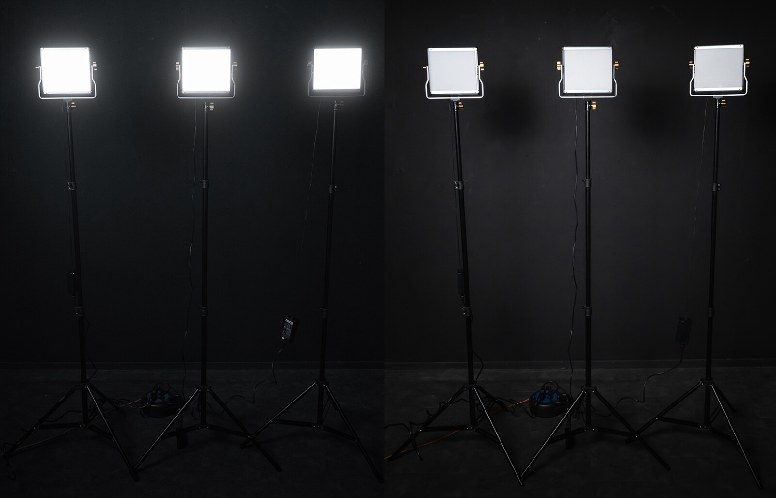 Kit 3 panneaux led Neewer 480 bicolor - Photo 2 sur 2