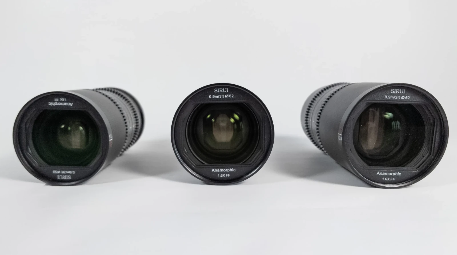 Sirui Saturn Pack Anamorphique 1,6x (35mm, 50mm, 75mm) pour Sony FE - Photo 2 sur 5