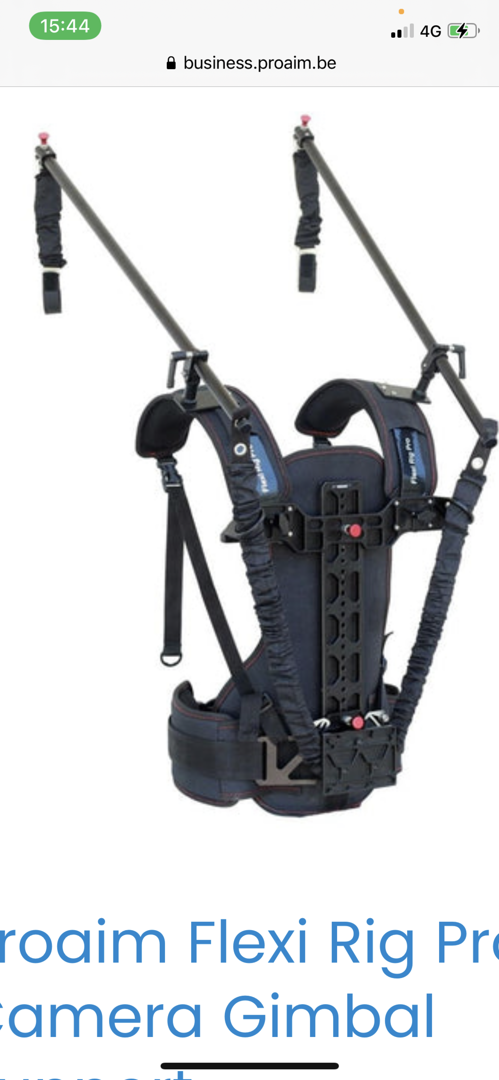 Tilta Stabilisateur Ring grip advanced DJI Robin RS2 + module Alim + Module Vlock - Photo 5 sur 6