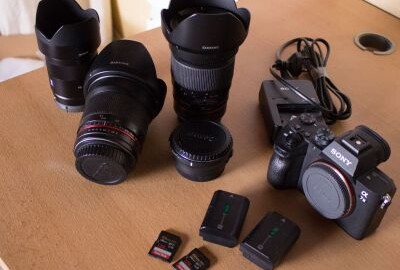 Location Pack Sony A7III + 16mm/35mm/55mm