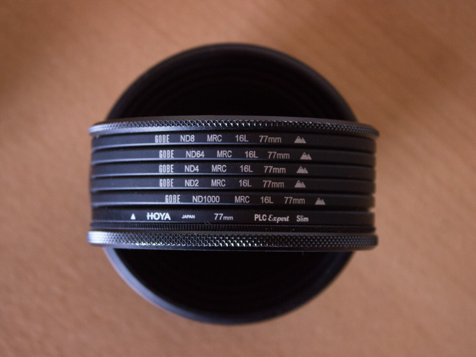 Pack 5 Filtres ND + Filtre Polarisant + Bagues d'adaptation - Photo 3 sur 4