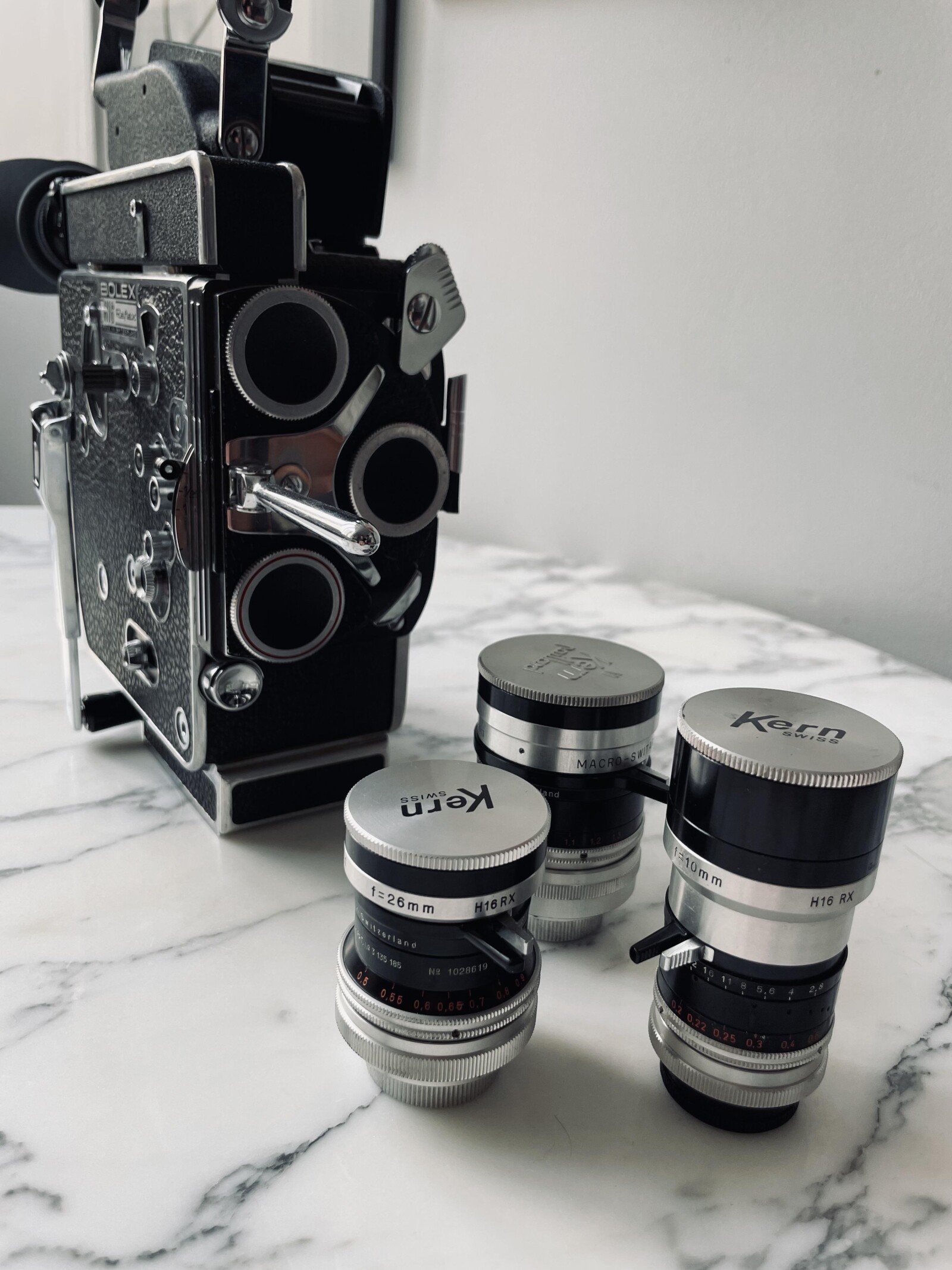 Bolex H16-Reflex REX 5 + 10mm 26mm 50mm H16RX - Photo 3 sur 5
